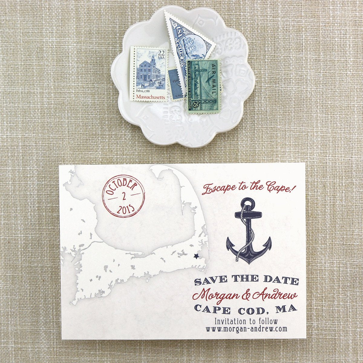 Cape Cod Cardboard Paper Cape Cod Map
