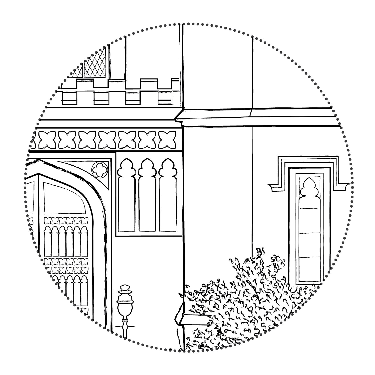 Louisiana's Old State Capitol Digital File - Scotti Cline Designs