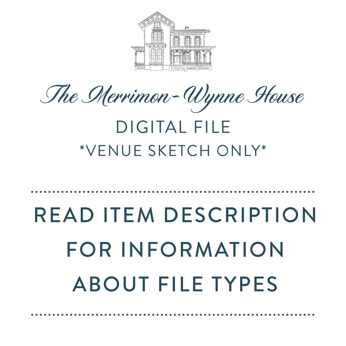 The Merrimon-Wynne House Sketch Digital File