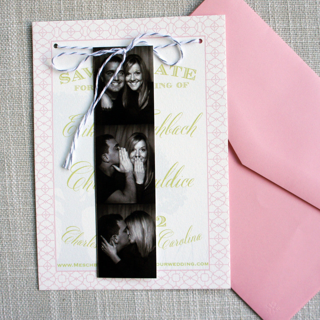 Photo Strip Save the Date